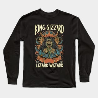 Lizard Wizard's Time Warp Long Sleeve T-Shirt